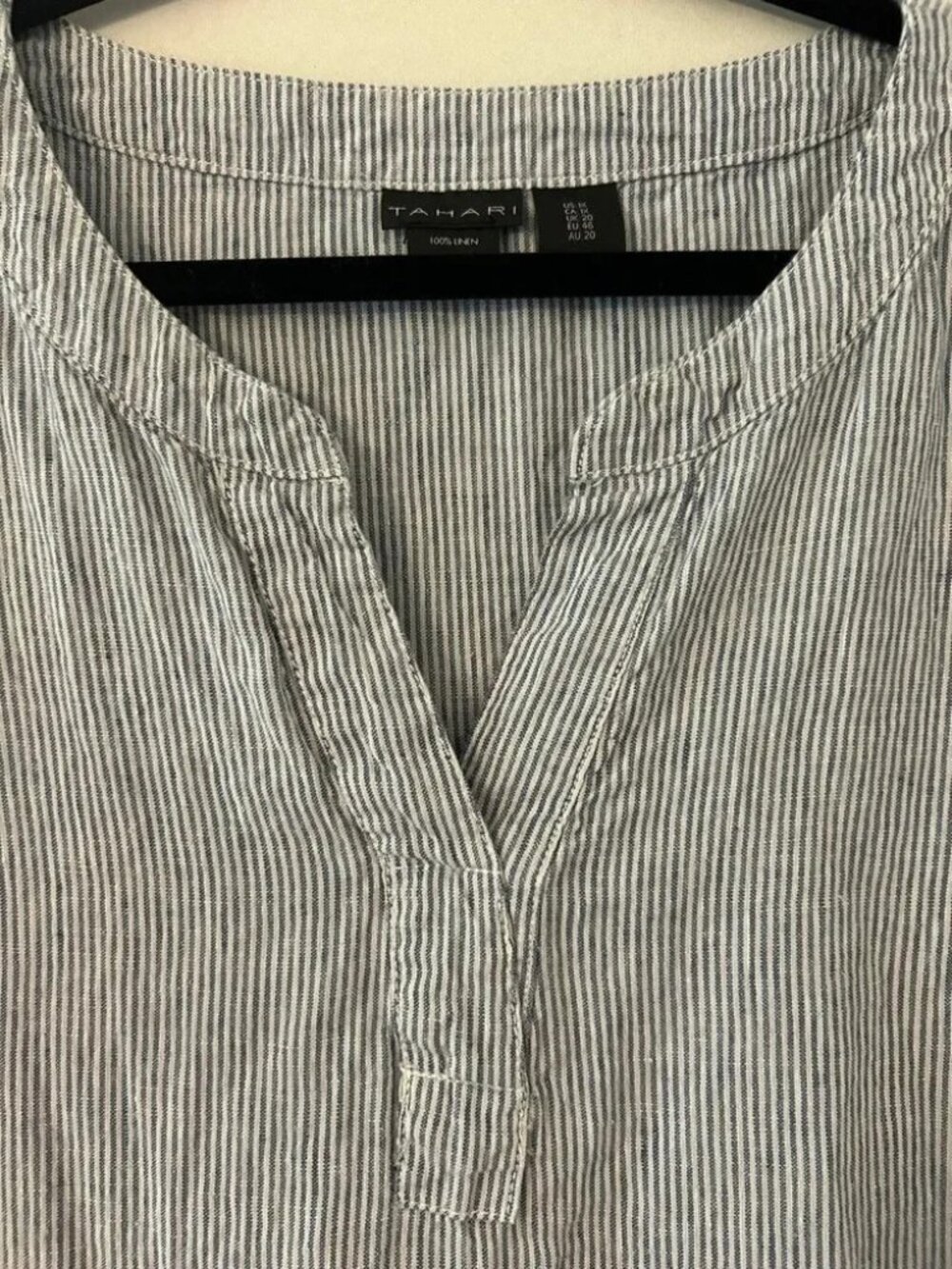 Tahari 100% linen dress - Picture 2 of 5